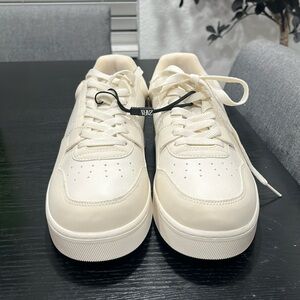 Zara men white shoes